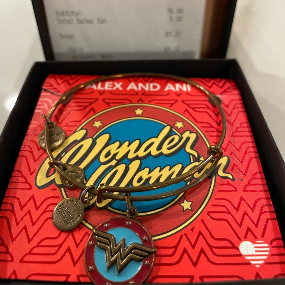 Alex and Ani Wonder Woman Bracelet